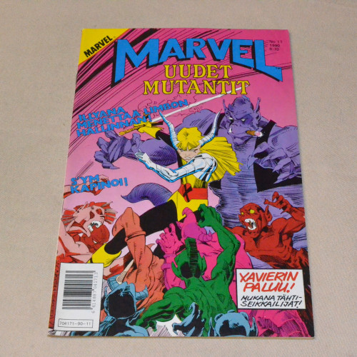 Marvel 11 - 1990 Uudet mutantit